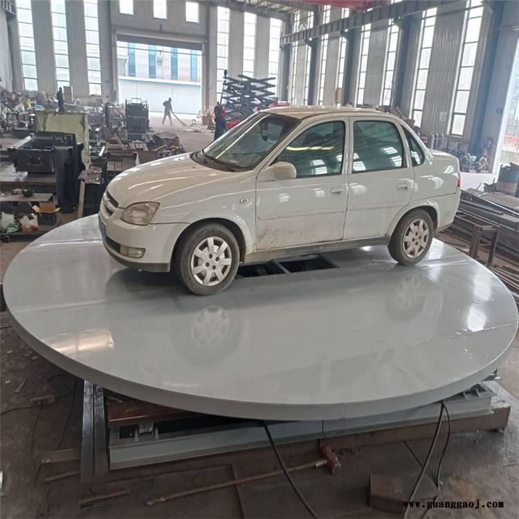 玲雨固定剪叉旋转舞台 定制款车展专用舞台 旋转升降平台图2