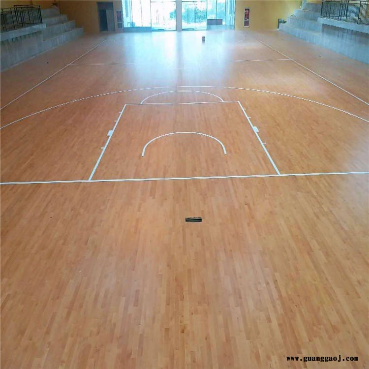 森启奥元运动实木地板 篮球场木地板 枫木运动地板 舞台专用木地板图4