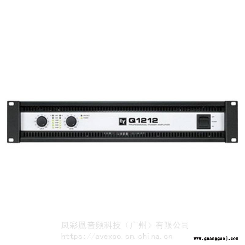 EV Q1212 舞台功放 演出功放 音频功率放大器 舞台音响 剧院功放 影院功放 定阻程式驱动功放