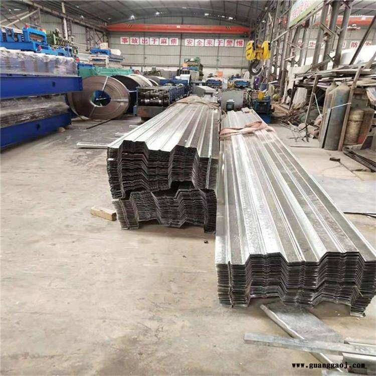 重庆缩口楼承板厂家 YXB51-342-1025 镀锌钢桁架楼承板图2