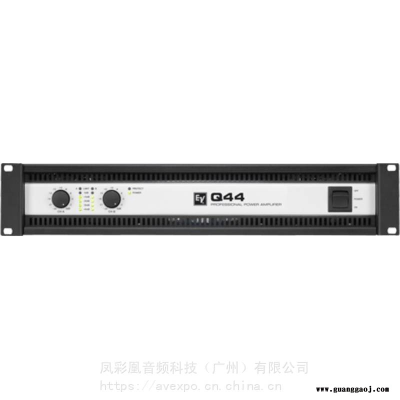 EV Q44II 舞台功放 演出功放 音频功率放大器 舞台音响 剧院功放 影院功放 定阻程式驱动功放图3
