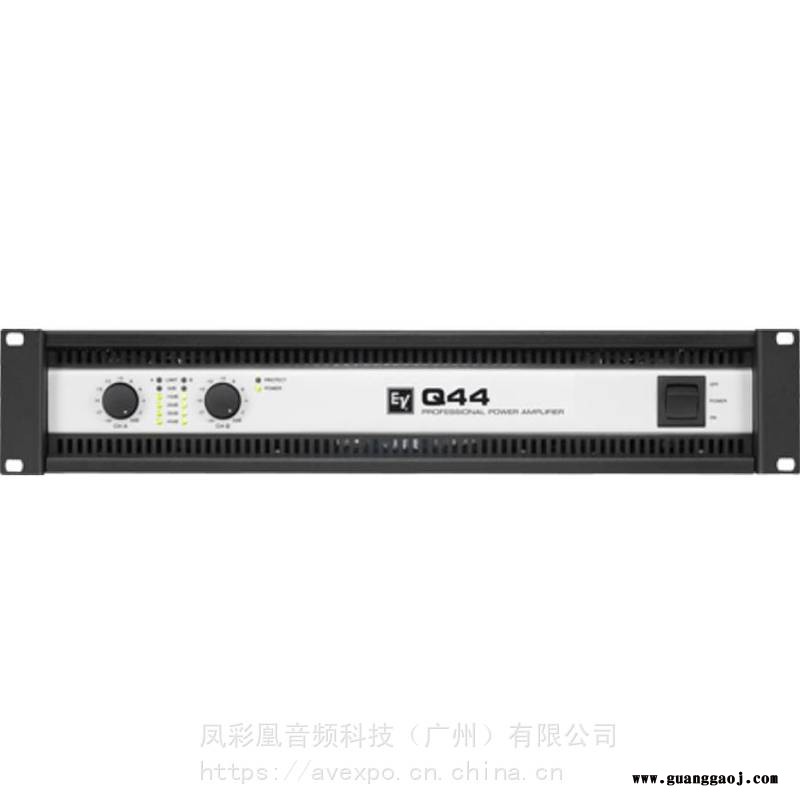 EV Q44II 舞台功放 演出功放 音频功率放大器 舞台音响 剧院功放 影院功放 定阻程式驱动功放图2