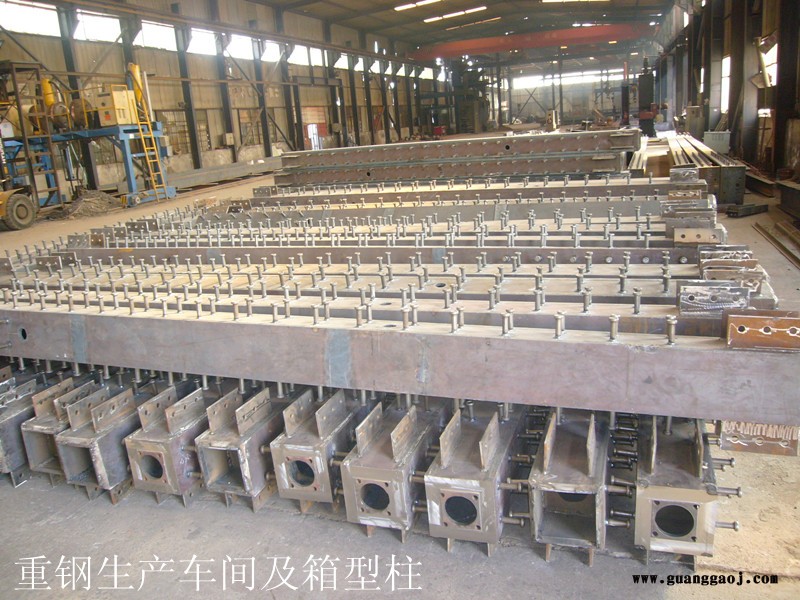 专业制作钢梁、钢柱、吊车梁、钢桁架、格构柱、箱型柱、C型钢檩条、主结构、次结构厂家图2