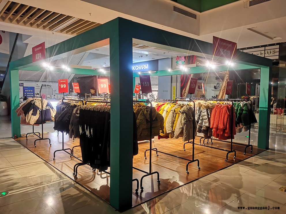 上海商场特卖促销展台 展位出租 桁架展台搭建图2