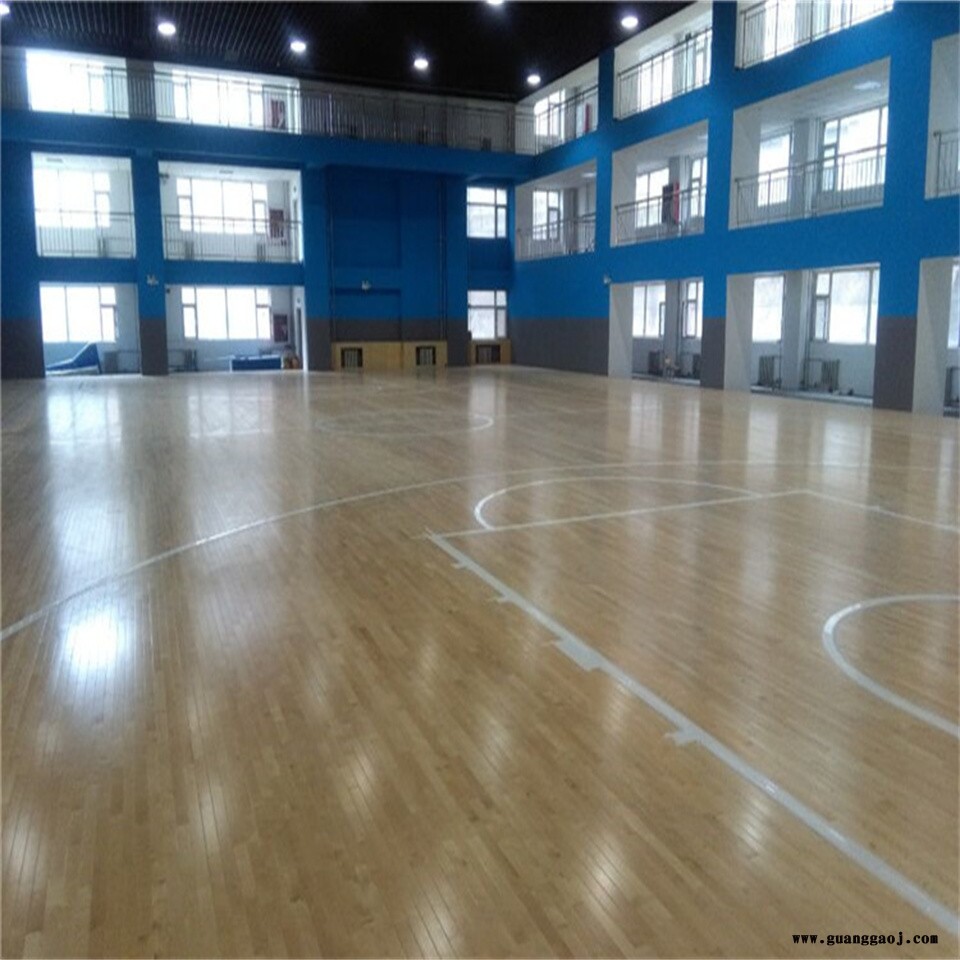 凯洁地板 22mm美枫篮球木地板 明山篮球场木地板 定州舞台木地板图4