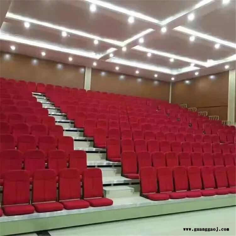 生产厂家 鑫力亚看台座椅 电动伸缩看台舞台观众席   会议室座椅定制图2
