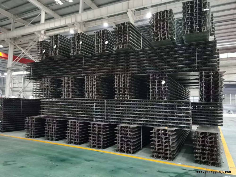 楼承板供应Q235钢筋建筑工程钢结构承重板镀锌平底桁架图2