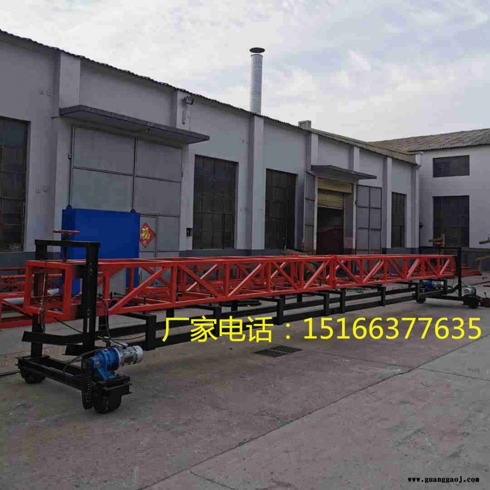 大型高速路面拉毛机 马路桁架拉毛机 悬轨拉毛机生产厂家图2