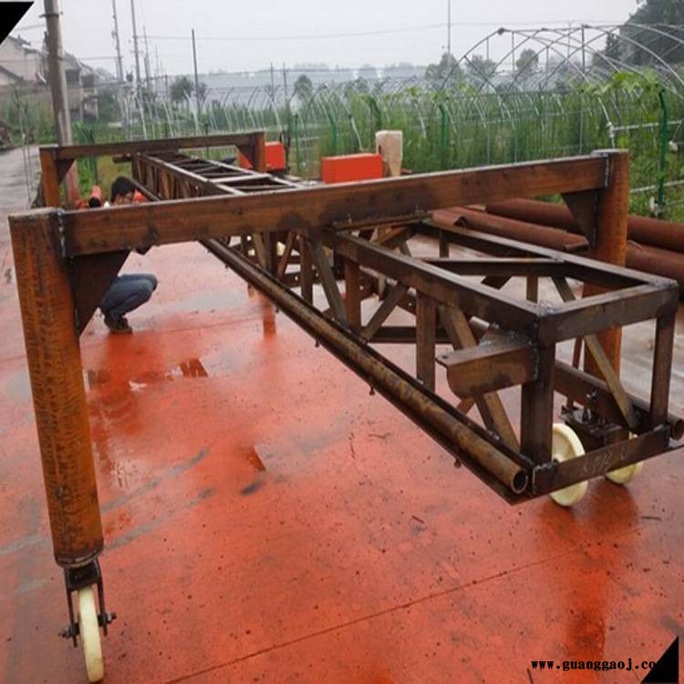 路面防滑桁架刻纹机 水泥路面悬轨刻纹机