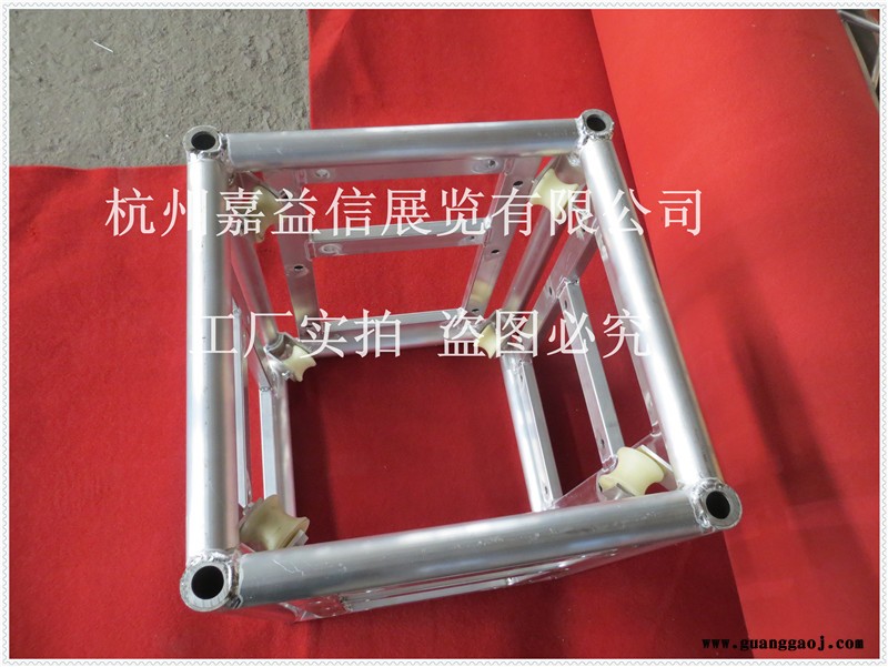 钢桁架 喷塑钢桁架 圆钢管舞台背景架 龙门架 展会搭建架图2