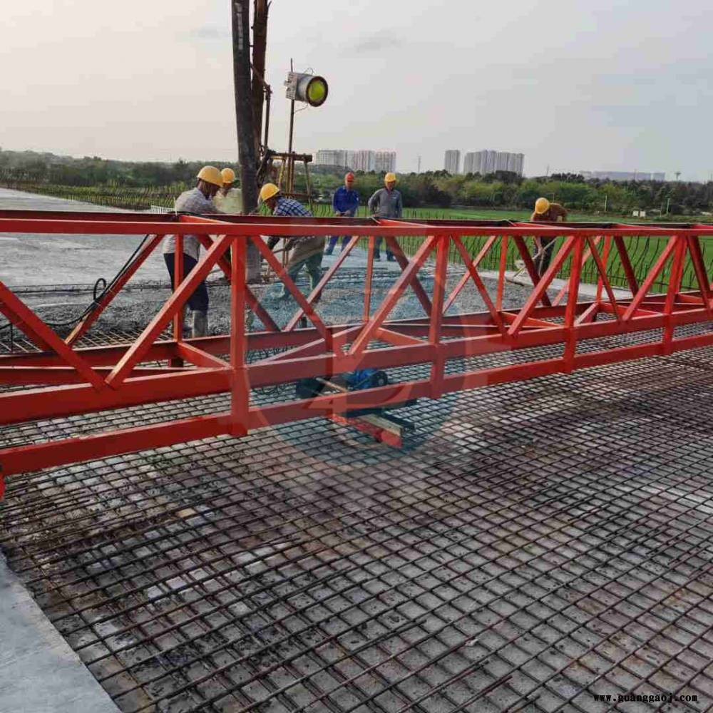 高速路面拉毛机混凝土桁架拉毛机 轨道式路面拉毛机支持定做图3