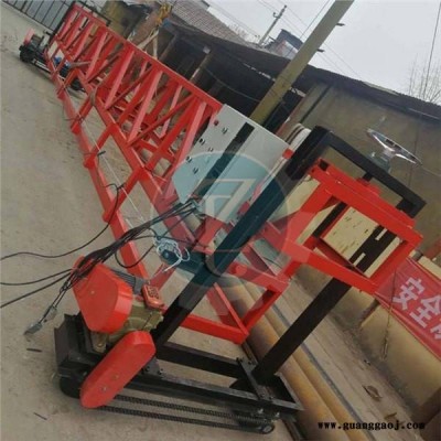降低施工成本混凝土导轨拉毛机 座驾式马路拉毛机 大型桁架拉毛机厂家