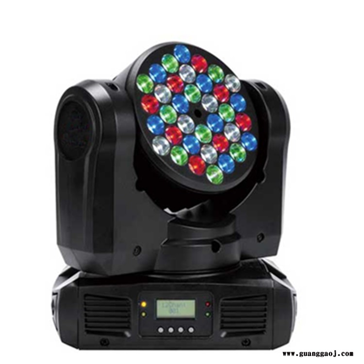 炫展舞台灯光鸡西DMX512光束灯 酒吧灯光控台 舞台灯光效果视频图3
