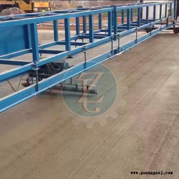 混凝土桁架拉毛机厂家定制大型高速路面拉毛机公路导轨拉毛机图2