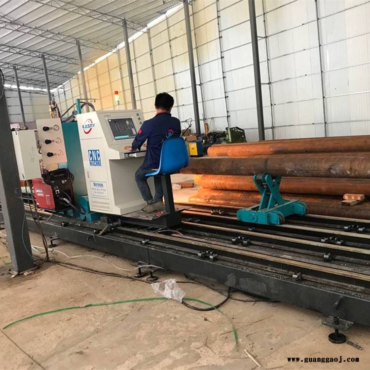 管桁架下料加工设备 相贯线切割机优势 钢管自动切割机价格图3