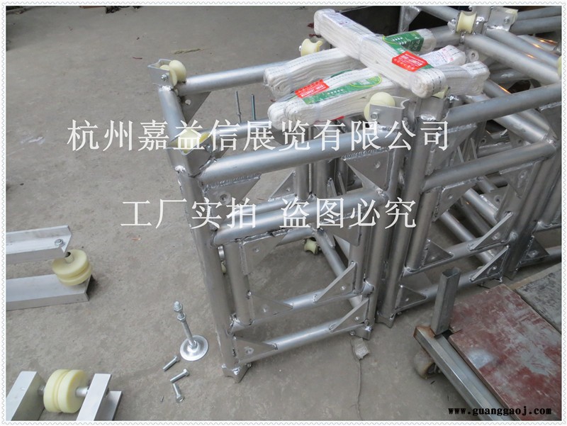 舞台桁架背景架子婚庆展架铝合金方管桁架灯光架福州桁架图5