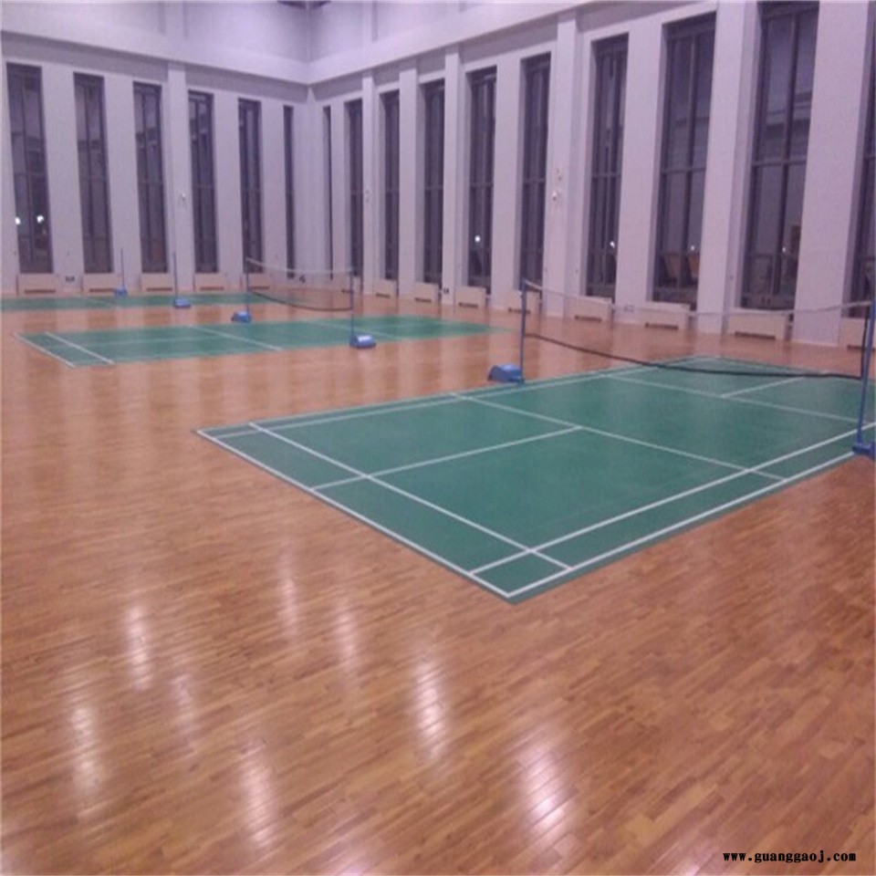 凯洁地板 24mm美枫健身房木地板 桐庐县舞台木地板 宁县羽毛球木地板图1