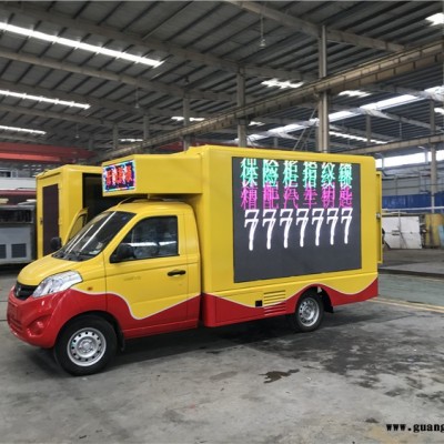 后双轮彩屏舞台广告车 小型舞台宣传车零售价