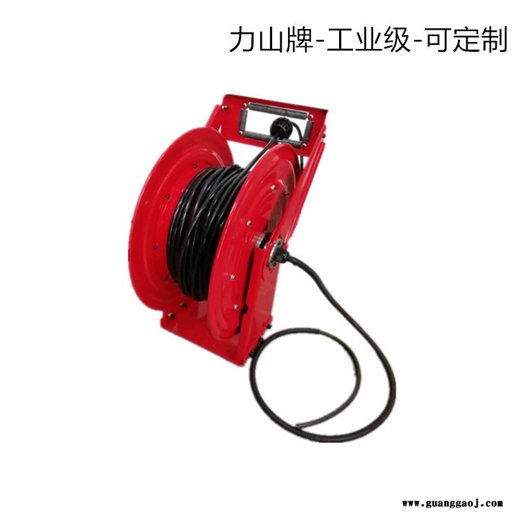 舞台收线器 自动收缩静电接电线卷轴器电线盘 380V自动伸缩卷管器ASSC500D 力山 SUPERREEL图2