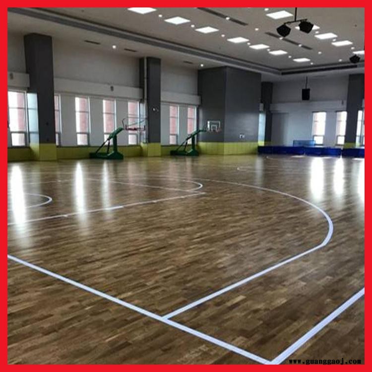 森启奥元 运动场馆木地板 室内体育馆篮球场运动木地板 大型舞台木地板图2