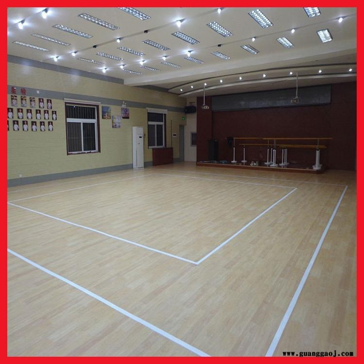 实木运动地板 运动场馆木地板 森启奥元 大型舞台木地板图1
