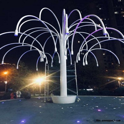 舞台专用烟雾树 大小型烟雾泡泡树 佳达 吸粉利器