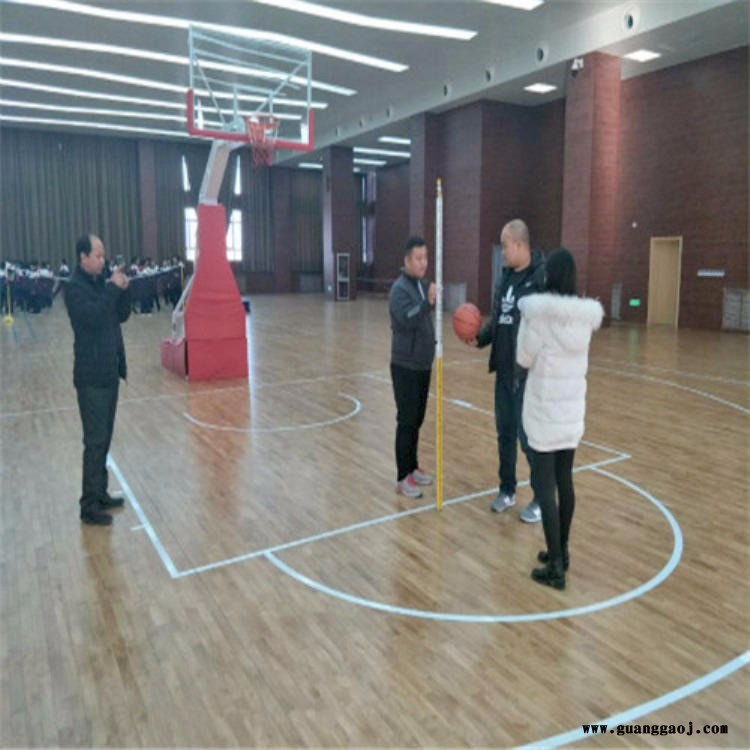 各种规格柞木体育场 篮球馆 舞台讲台 羽毛球馆指接实木 定尺运动地板厂家价格图5