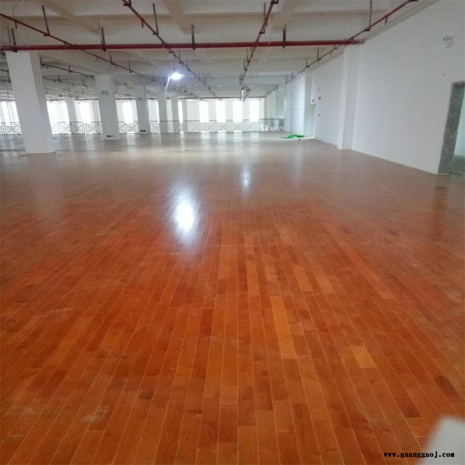 凯洁地板 加枫壁球馆木地板打磨 船营篮球场木地板 碑林舞台木地板图5