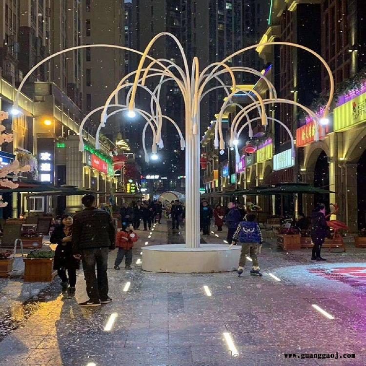 舞台专用烟雾树 网红烟泡树 佳达 支持来样定做图4