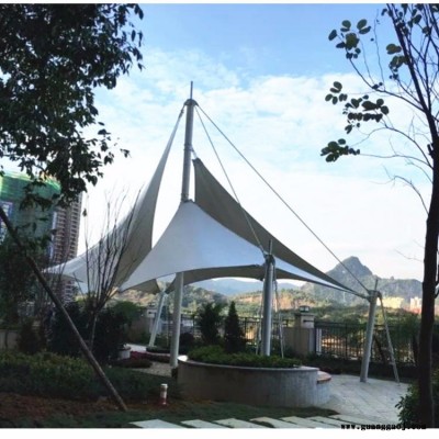 涵航膜结构工程建筑 张拉膜景观棚 张拉膜异形景观 张拉膜景区遮阳棚 张拉膜艺术棚 膜结构舞台棚