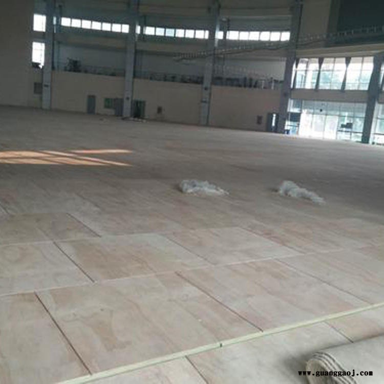 实木地板 篮球体育场实木地板 森启奥元 舞台专用实木地板图1