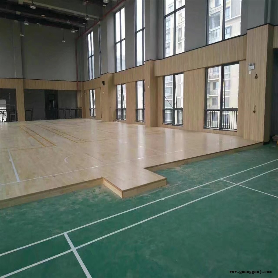 凯洁地板 松木剧院舞台实木地板批发 凌源健身房木地板 南京篮球木地板图4