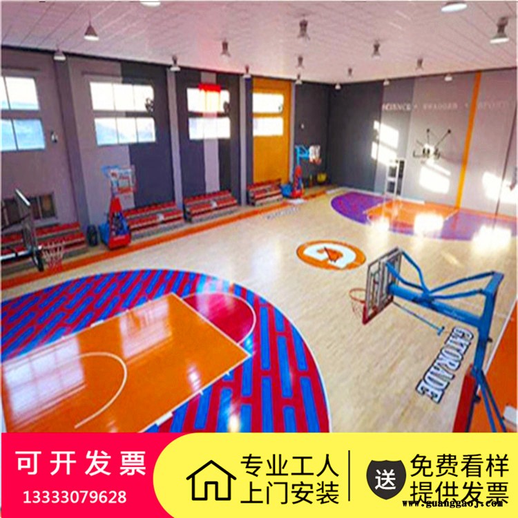 森启奥元安装 篮球运动木地板 体育馆木地板 舞台歌剧院木地板 质保三年图2