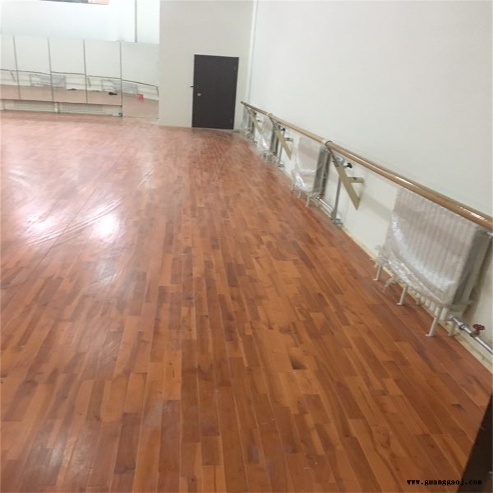 凯洁地板 柞木活动中心实木地板防潮 连南羽毛球木地板 龙安舞台木地板图2