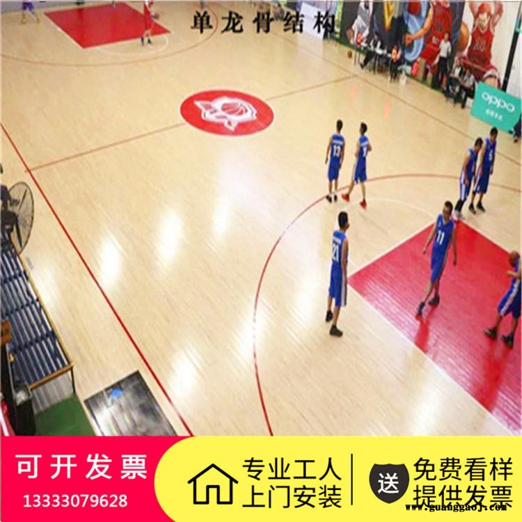 森启奥元全国安装 体育馆运动木地板 篮球馆运动木地板 室内运动木地板 羽毛球馆运动木地板 舞台运动木地板专业结构选择图1