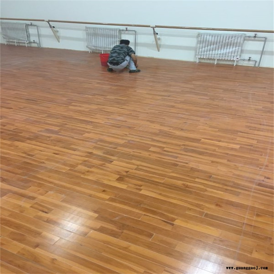 凯洁地板 柞木体育场馆实木地板打磨 韩城舞蹈室木地板 抚远舞台木地板图5
