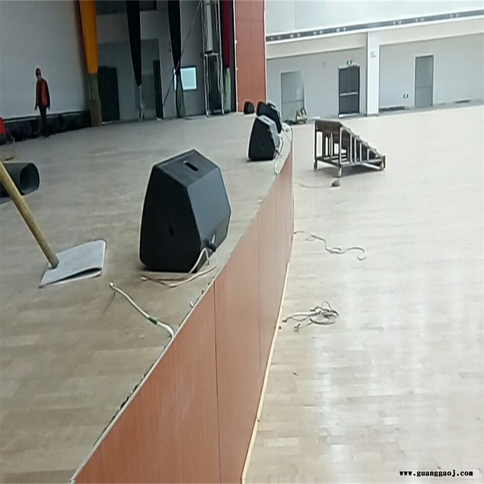 凯洁地板 22mm五角枫壁球木地板 瀍河篮球场木地板 伊通舞台木地板图4