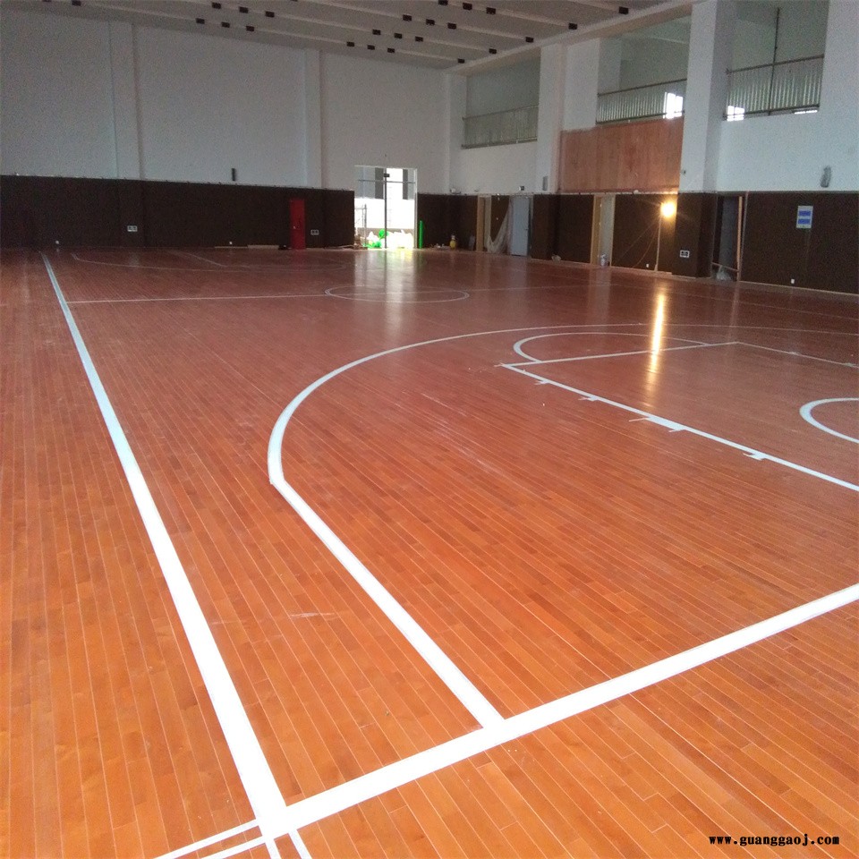 凯洁地板 22mm五角枫壁球木地板 瀍河篮球场木地板 伊通舞台木地板图3