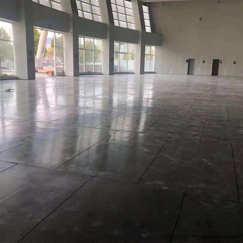 体育馆运动木地板篮球馆室内舞台羽毛球馆防滑实木木地板图2