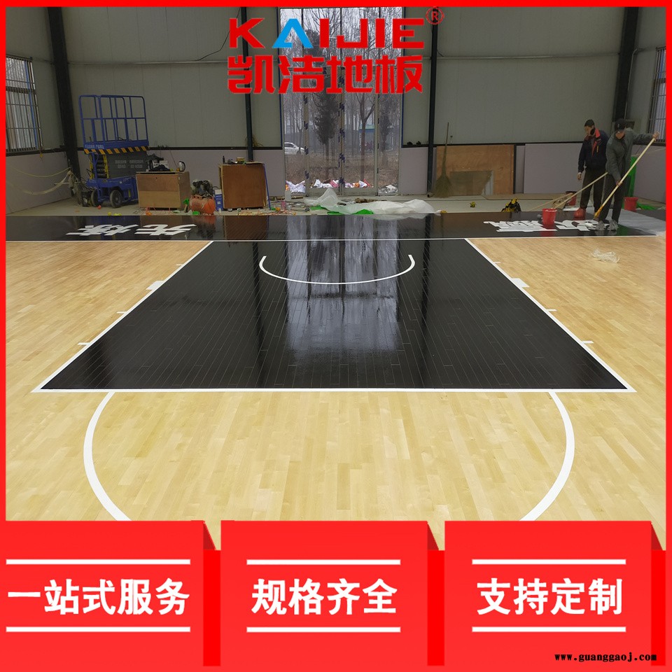 凯洁地板 松木体育场实木地板施工 达县运动实木地板 陕县舞台木地板图5