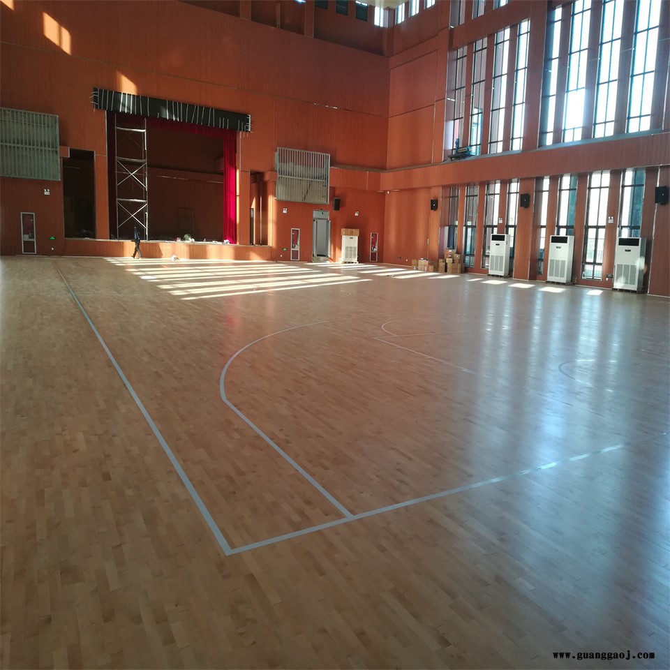 凯洁地板 松木舞蹈室实木地板批发 册亨县运动木地板 西工舞台木地板图2