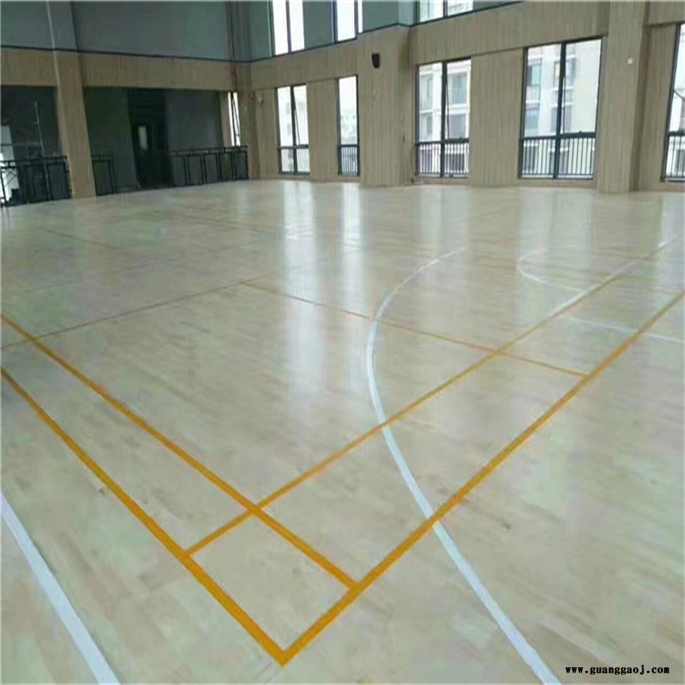 凯洁地板 枫木篮球场木地板翻新 岑巩县舞台木地板 宿城篮球木地板图2