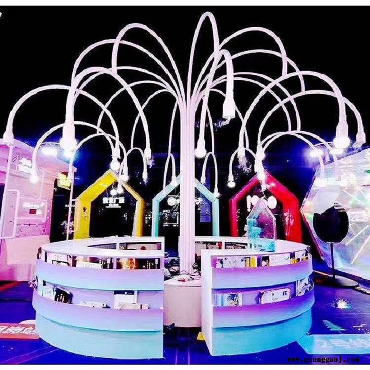 舞台专用烟雾树 美陈展览树 佳达 源头厂家