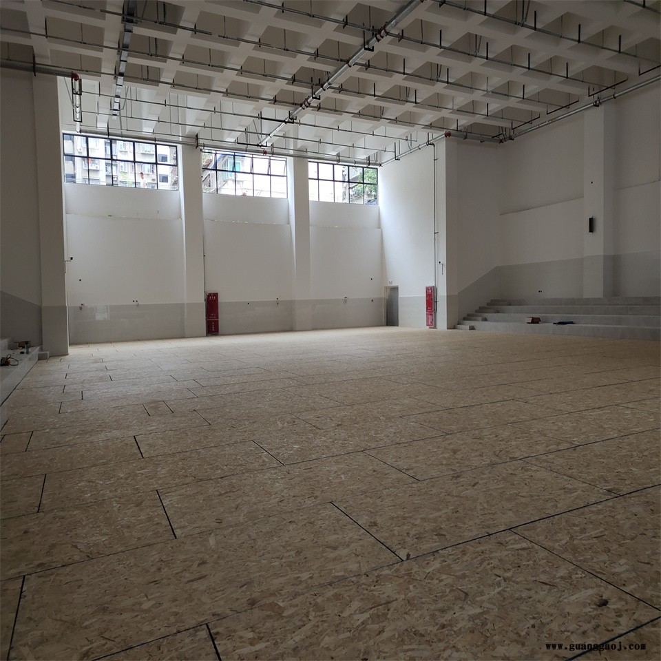 凯洁地板 枫木篮球实木地板翻新 叶县体育馆木地板 海宁舞台木地板图2