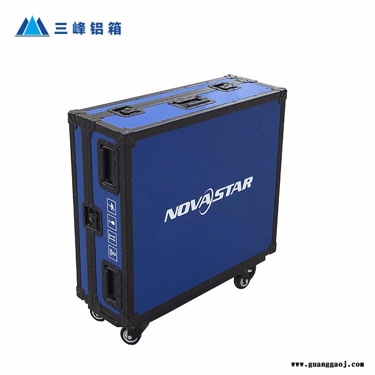 led铝合金箱体定制 led显示屏航空箱  运输箱 铝合金设备箱咨询三峰铝合金箱厂家