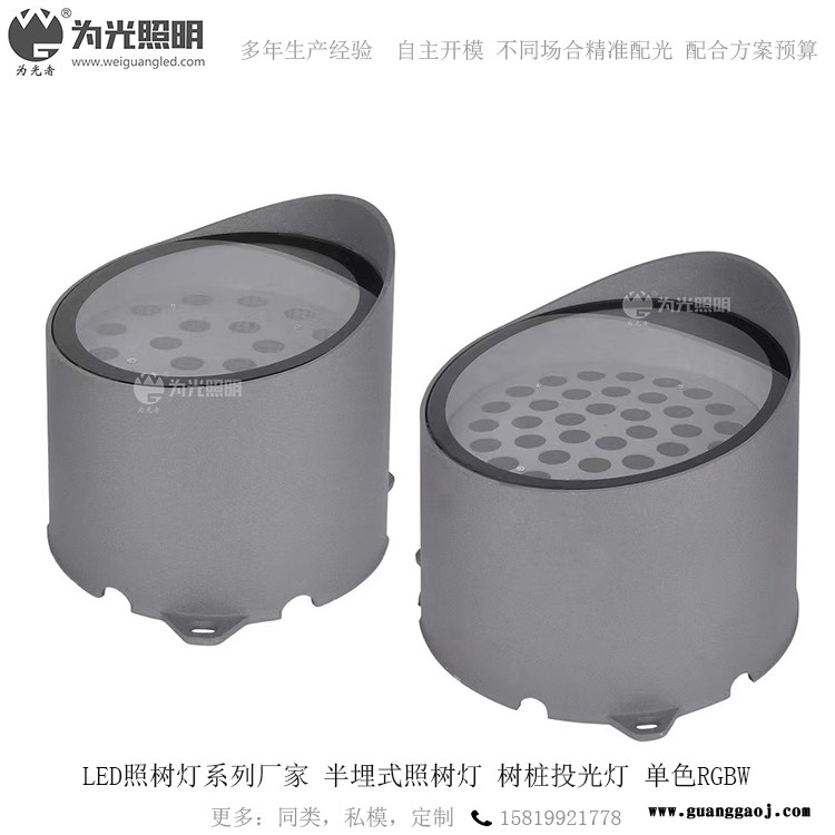 为光照明 54颗小角度LED投光灯 窄光束54W投光灯系列 一束光投光灯 雕塑亮化投光灯WG-09图2