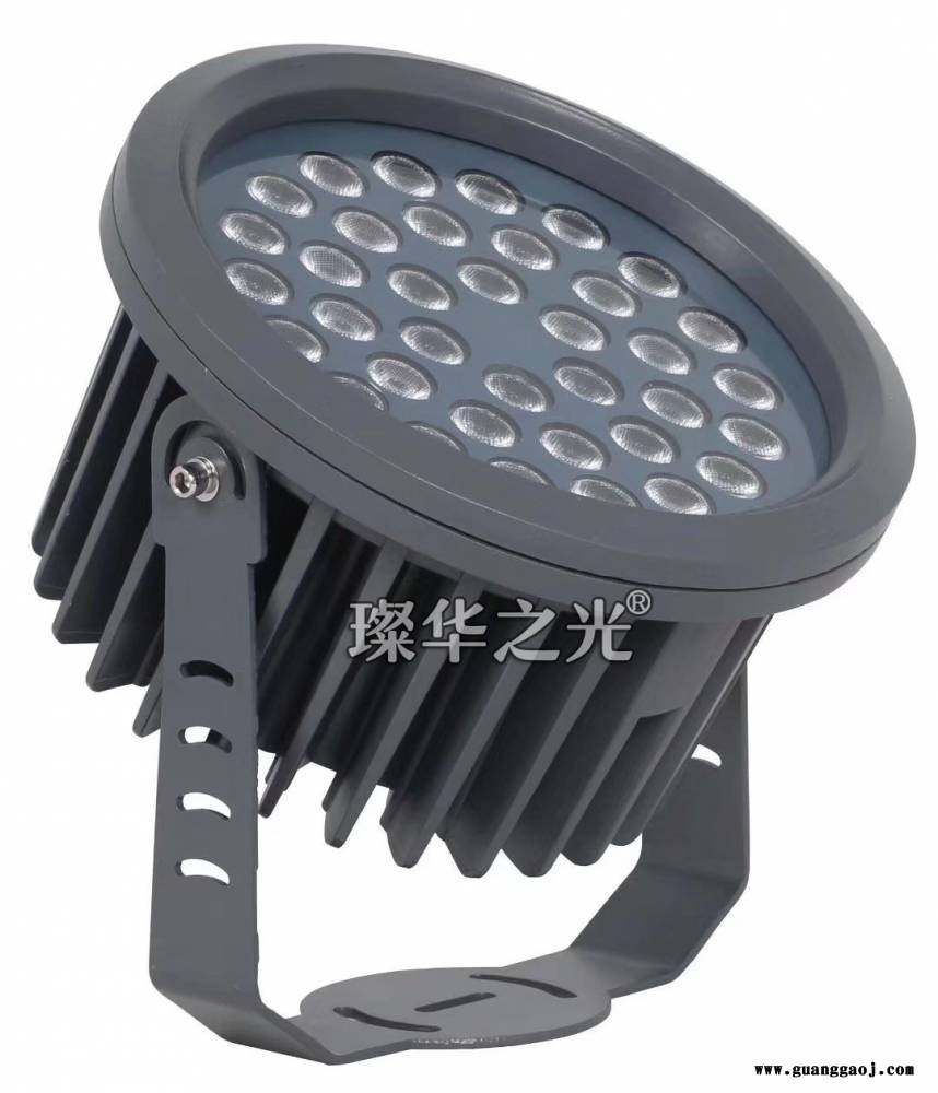 璨华照明SK-TGD-XK36D LED投光灯36w60w圆形大功率投光灯投射灯DMX外控圆形投光灯图2