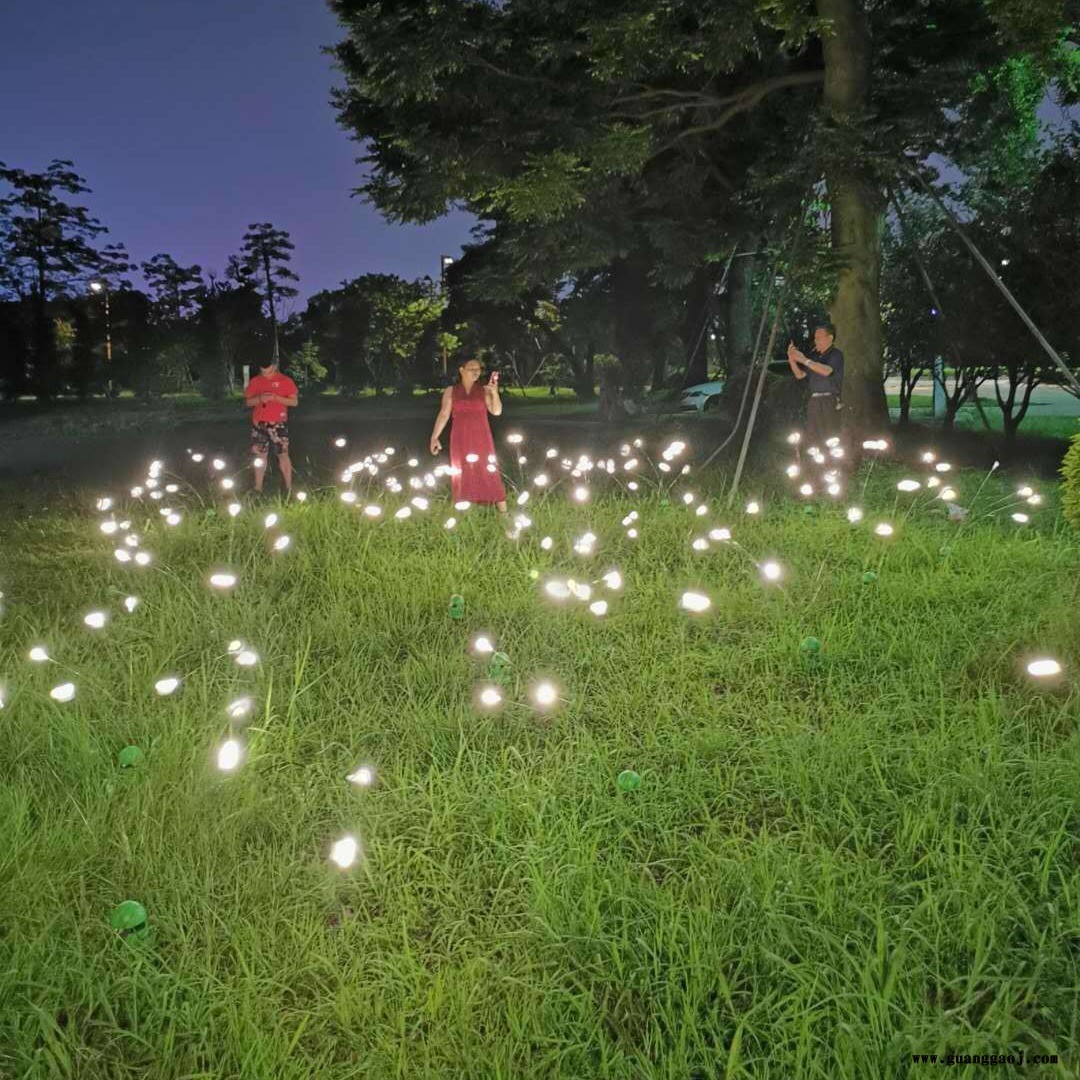 LED动态萤火虫投影灯满天星投光灯氛围灯户外亮化公园景观灯射灯