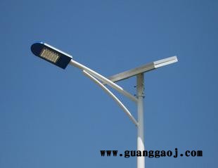 乾旭照明庭院灯道路灯厂家 农村道路防水家用led6米路灯 新农村太阳能投光灯图2