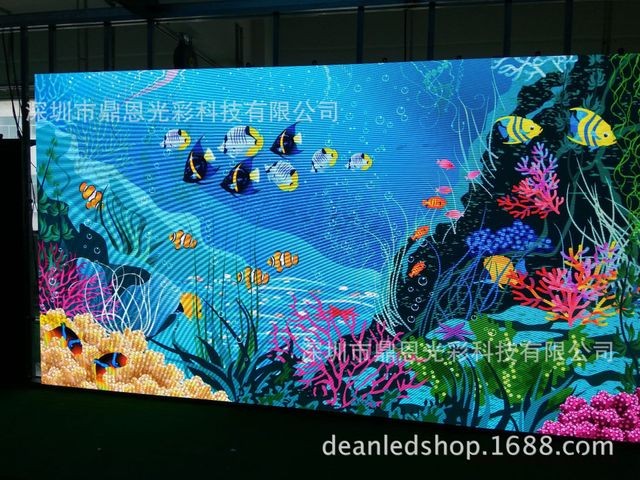 鼎恩优惠销售P2.5全彩LED显示屏P2.5室内高清LED显示屏户内酒楼屏DE-P2.5-IN-32S-160*160图2